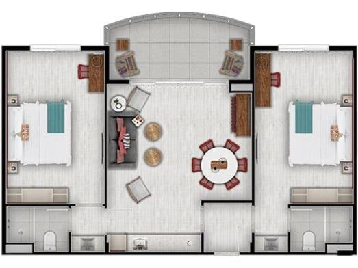 هتل Bosque Livyd Angra Dos Reis Suíte