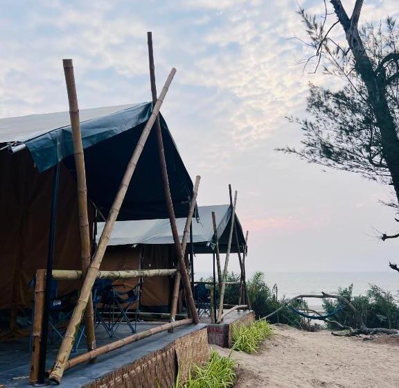 渡假胜地 Seaom Beach Huts And Tents
