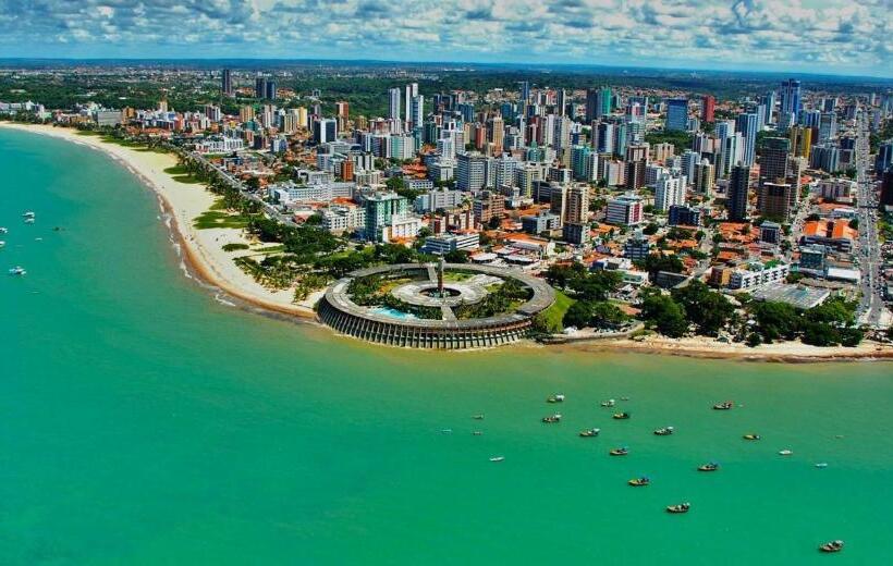 Apart Hotel Em Tambaú Super Central Com Vista Mar Ap.113