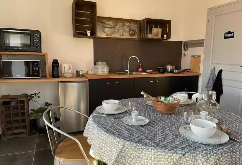 ペンション La Grange Aux Hirondelles   Appartement Complet Et Indépendant