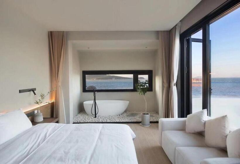 בית מלון כפרי Moya Homestay Qingdao Laoshan Scenic Area Yangkou Store