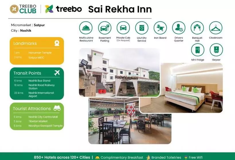 Hotelli Treebo Sai Rekha Inn
