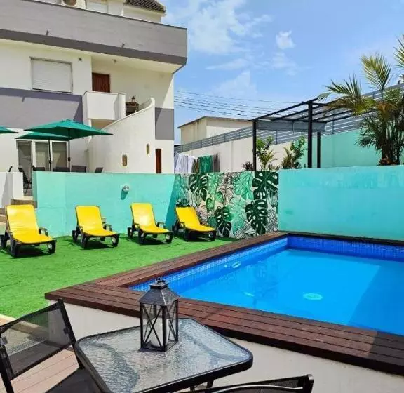 ホテル Villa Paraíso Da Caparica