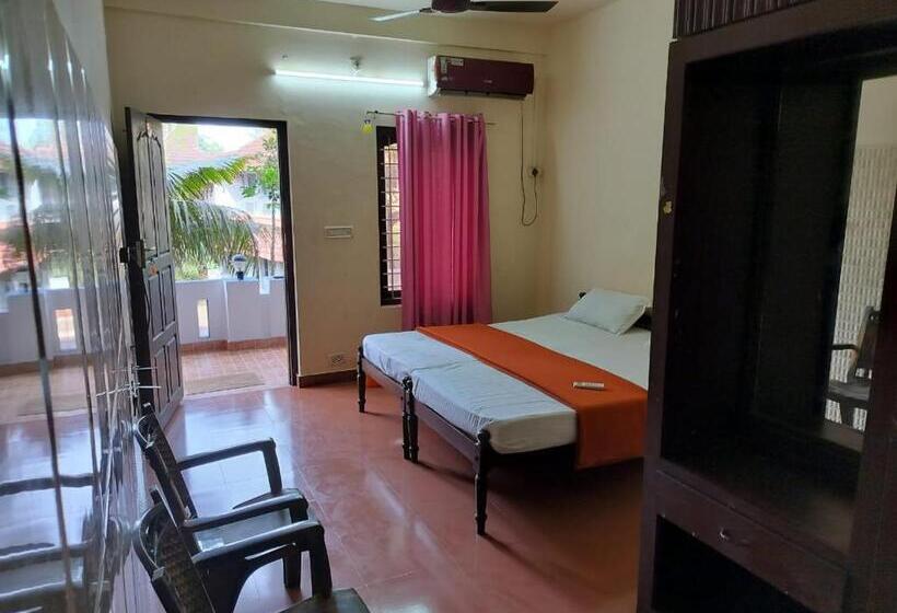 בית מלון כפרי Nissi Budget Rooms Alleppey