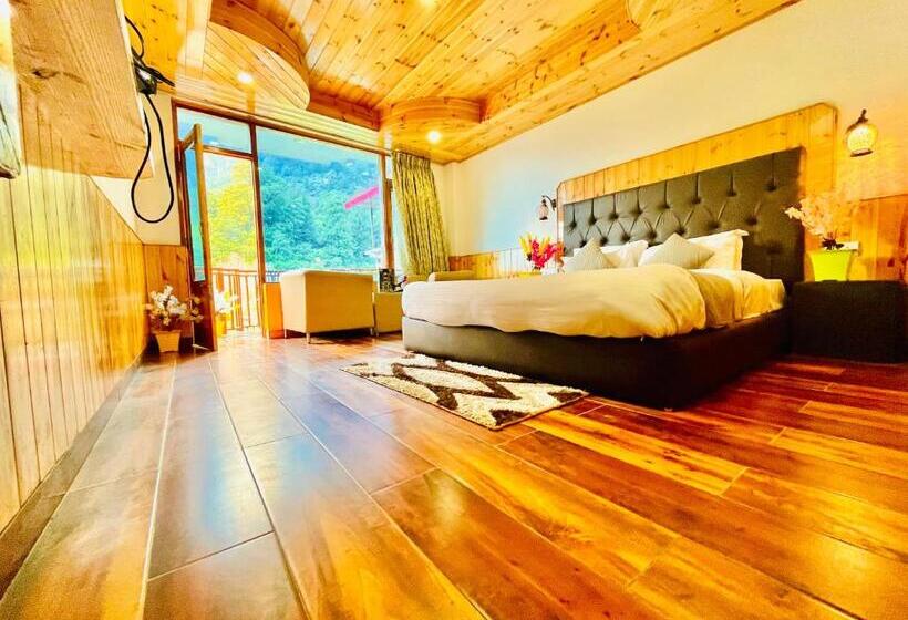 ホテル The Winterfield Riverside Resort Manali
