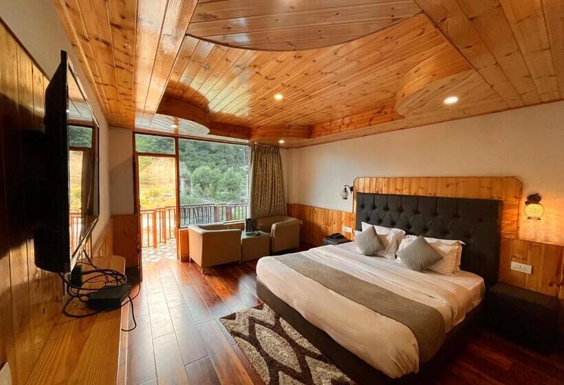 ホテル The Winterfield Riverside Resort Manali