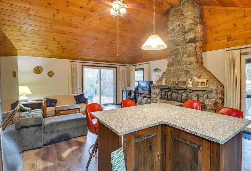 Cozy Thompson Lake Cabin W/ Boat Dock & Launch