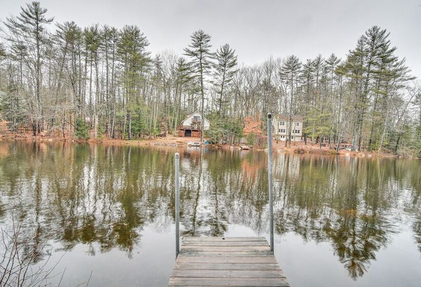 Cozy Thompson Lake Cabin W/ Boat Dock & Launch