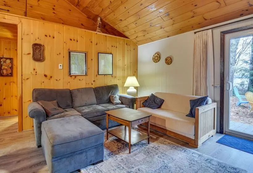 Cozy Thompson Lake Cabin W/ Boat Dock & Launch