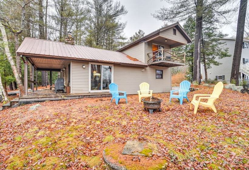 Cozy Thompson Lake Cabin W/ Boat Dock & Launch