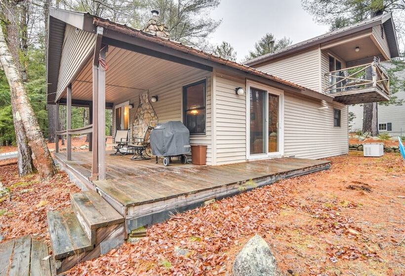 Cozy Thompson Lake Cabin W/ Boat Dock & Launch