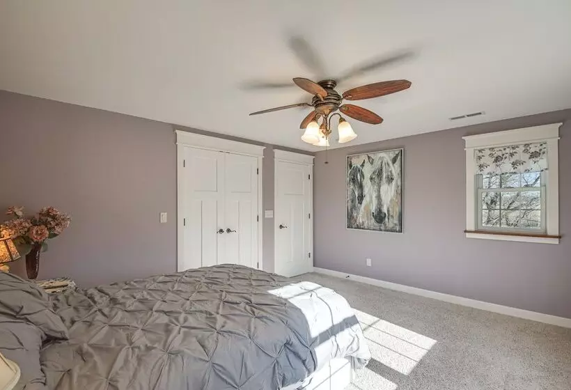 Charming Manchester Retreat W/ Patio & Fireplace!