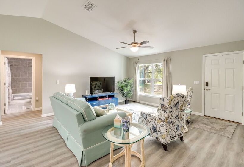 3 Mi To Rainbow Springs: Home W/ Yard In Dunnellon