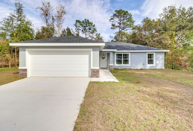 3 Mi To Rainbow Springs: Home W/ Yard In Dunnellon