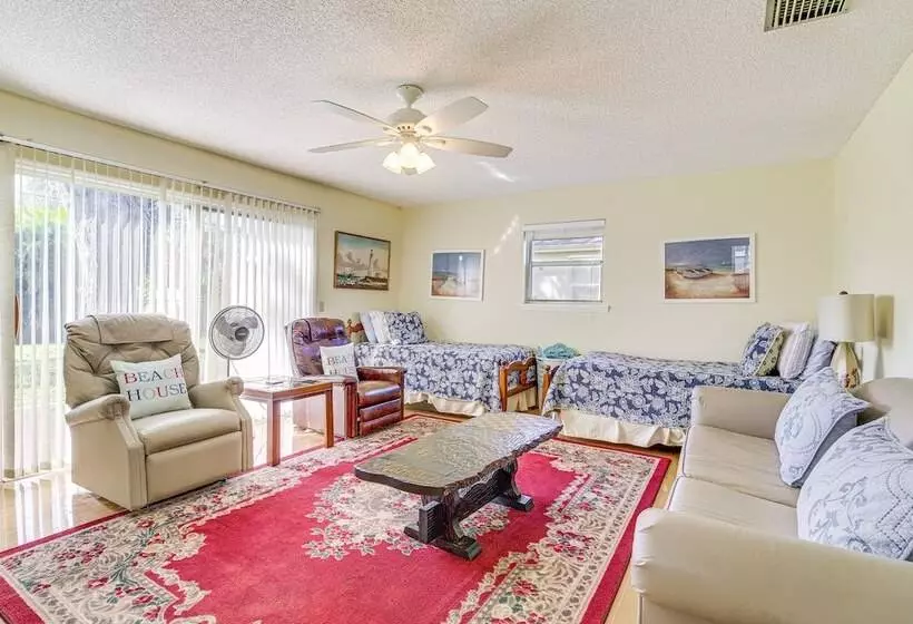 Sebastian Home W/ Large Deck Near Golfing & Beach