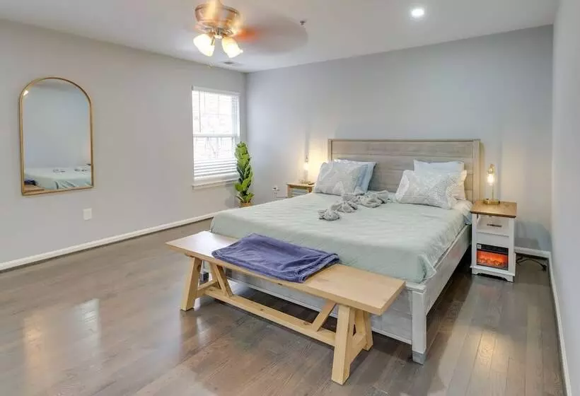 Spacious Cheverly Home   8 Mi To National Mall!