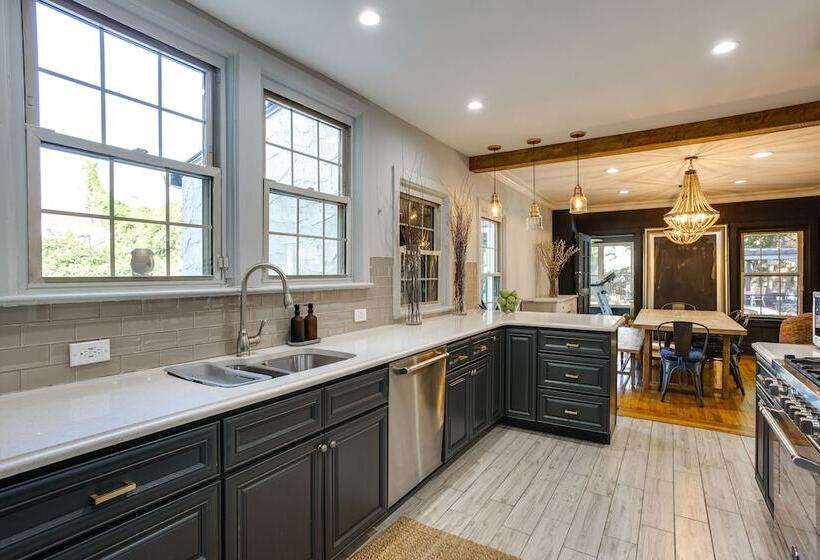 Spacious New Jersey Home: Pool & Fire Pit!