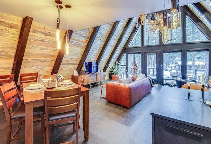 Stunning A Frame Cabin, Steps To Clark Fork River