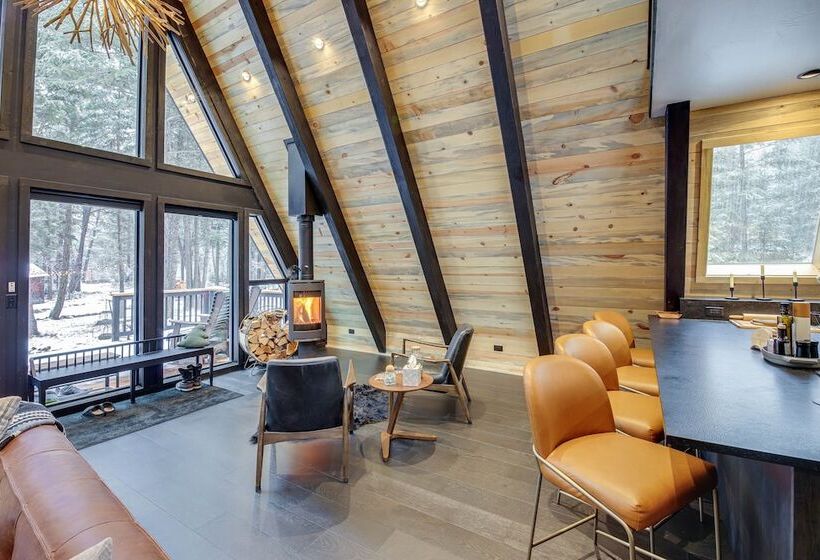 Stunning A Frame Cabin, Steps To Clark Fork River