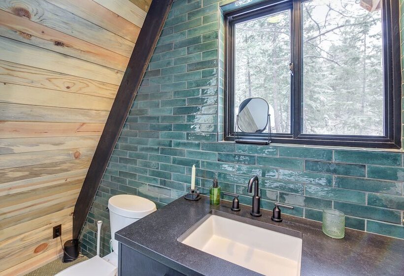 Stunning A Frame Cabin, Steps To Clark Fork River