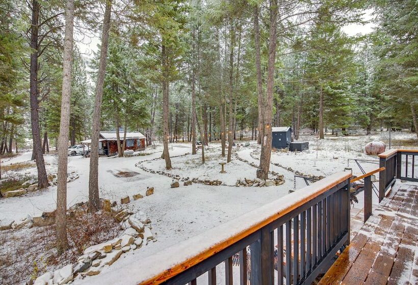 Stunning A Frame Cabin, Steps To Clark Fork River