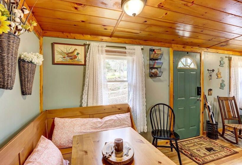 Adorable Ellijay Cabin W/ Hot Tub & Fire Pit