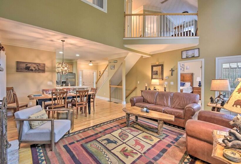 Big Canoe Retreat W/ Deck & Golf Course Views