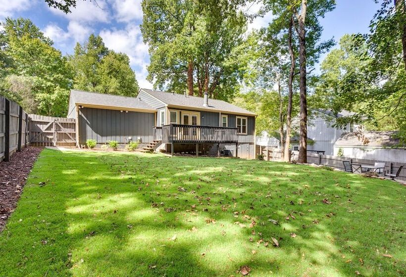 Charming Alpharetta Home W/ Spacious Yard!