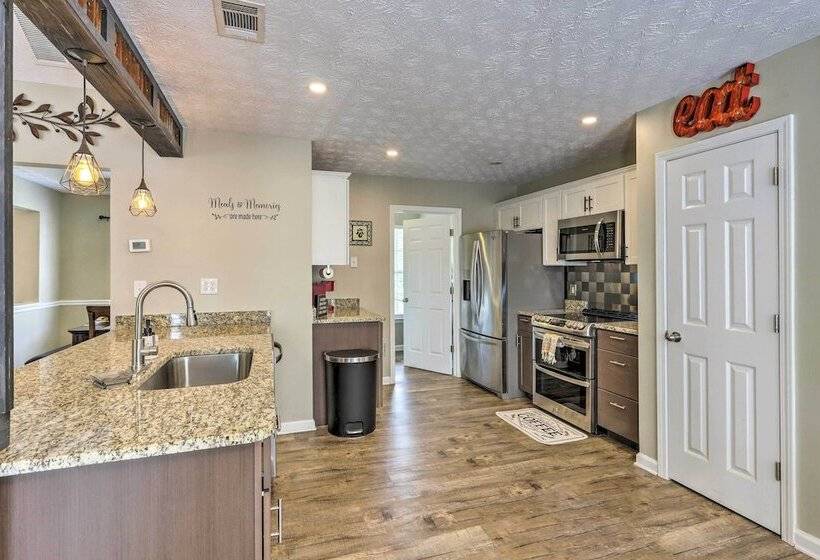 Charming Covington Home W/ Fire Pit + Game Room!