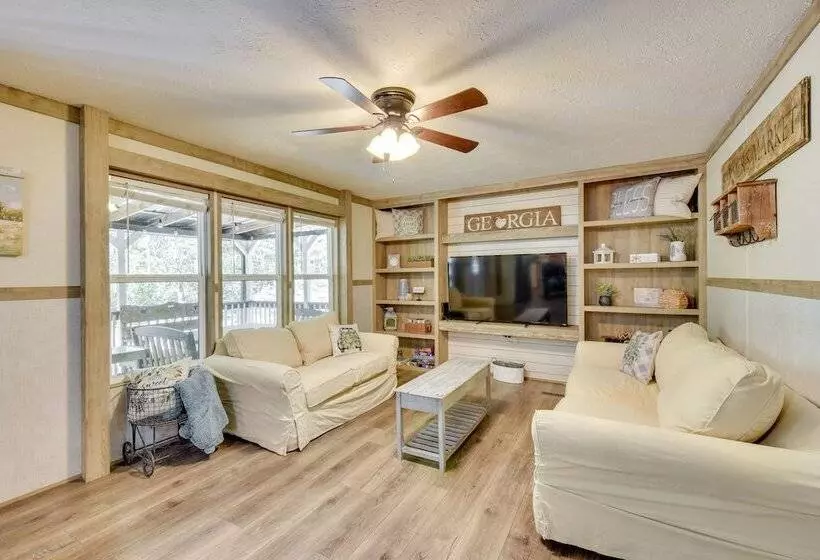 Creekside Sautee Nacoochee Home: 8 Mi To Helen!