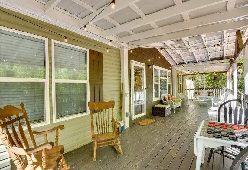 Creekside Sautee Nacoochee Home: 8 Mi To Helen!