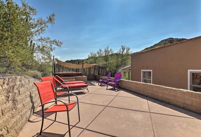 Esperanza Quaint Tucson Home W/hot Tub & Patio
