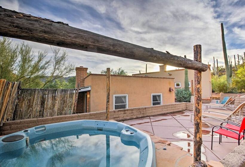 Esperanza Quaint Tucson Home W/hot Tub & Patio
