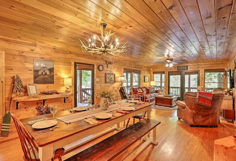 Happy Jack S Cabin  On River W/ Deck & Game Room!