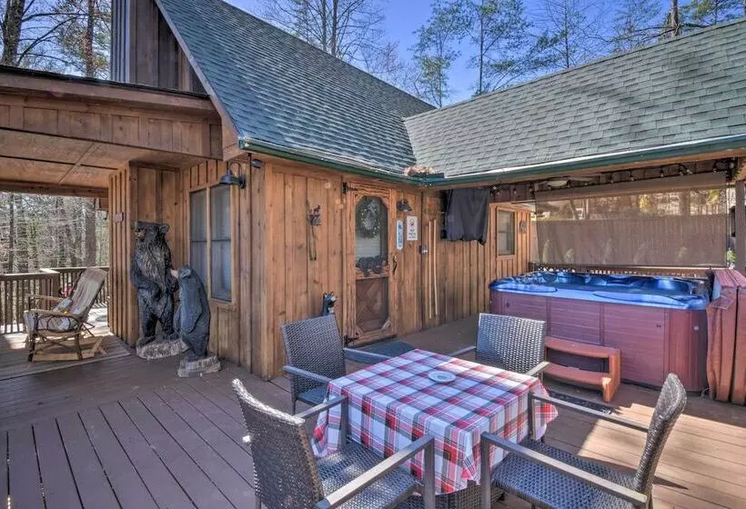 Helen Cabin W/ Deck & Hot Tub < 1/2 Mi To Main St