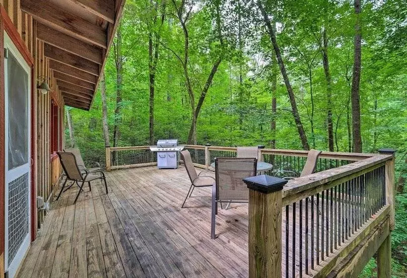 Jasper  7 Timbers  Cabin On 10 Acres W/ A Creek!