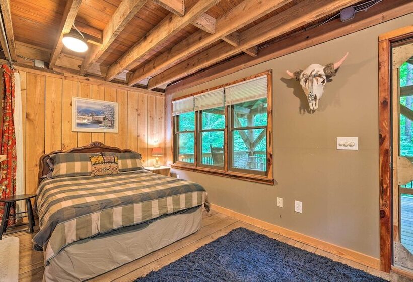 Jasper  7 Timbers  Cabin On 10 Acres W/ A Creek!