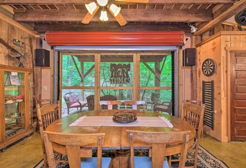 Jasper  7 Timbers  Cabin On 10 Acres W/ A Creek!