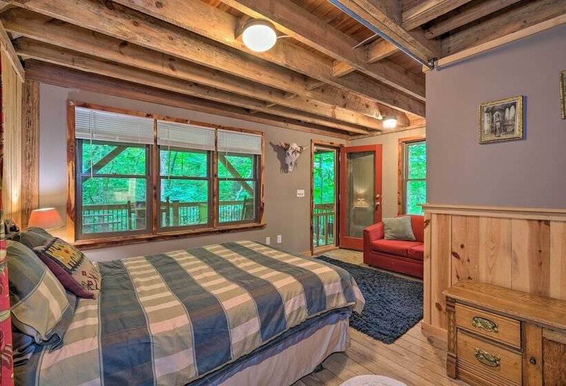 Jasper  7 Timbers  Cabin On 10 Acres W/ A Creek!