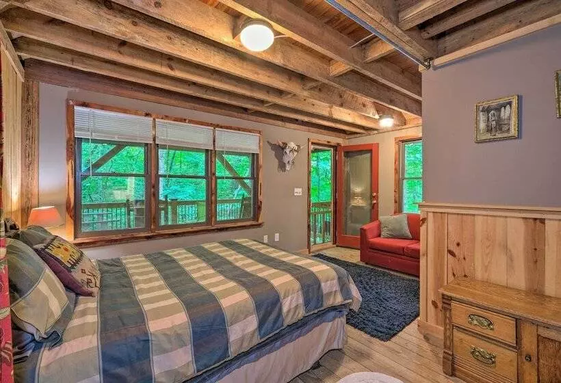 Jasper  7 Timbers  Cabin On 10 Acres W/ A Creek!