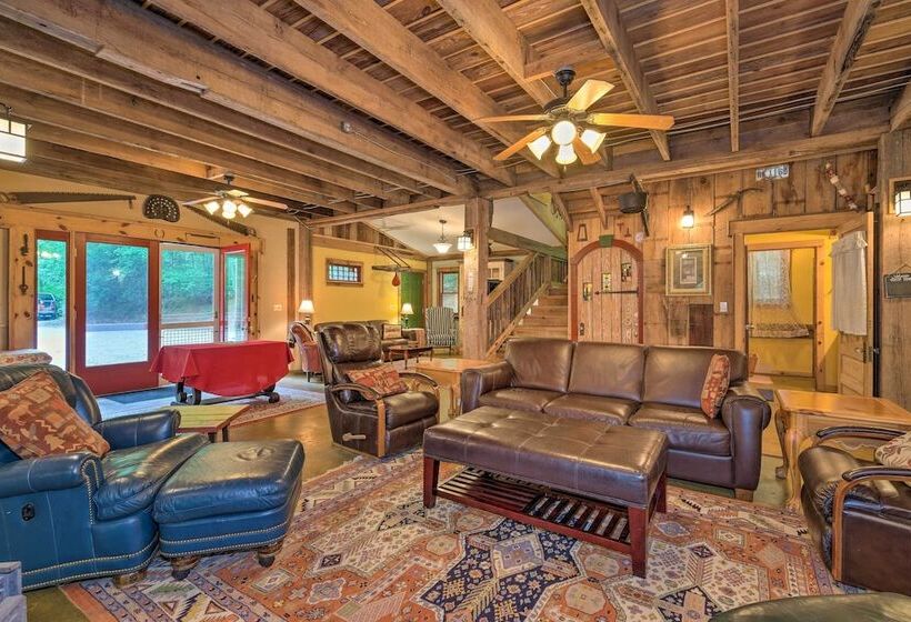 Jasper  7 Timbers  Cabin On 10 Acres W/ A Creek!