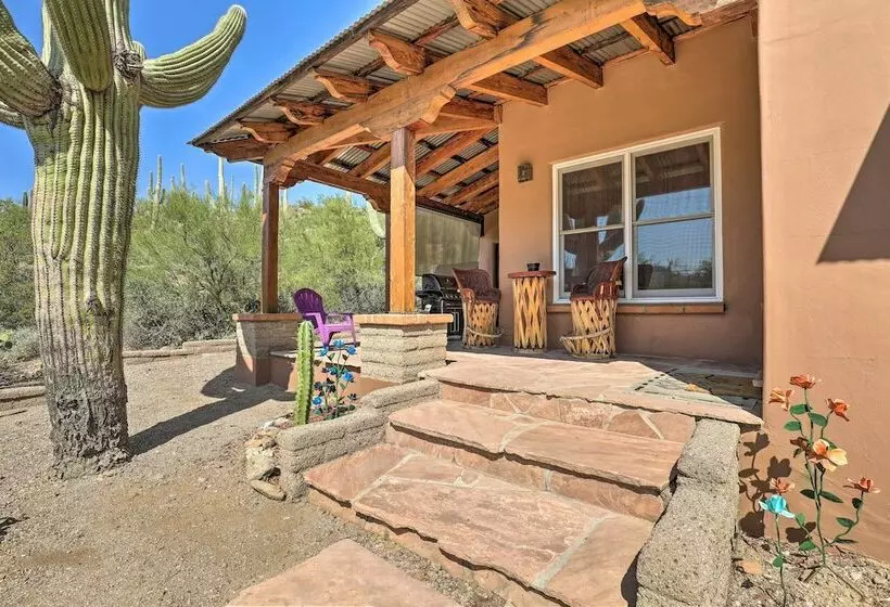 La Roca    Tucson Casita W/ Mtn View On 10 Acres!