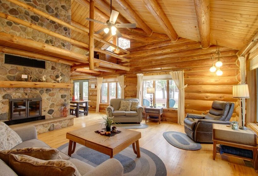 Lakefront Deerwood Home W/ Fire Pit & Grill!