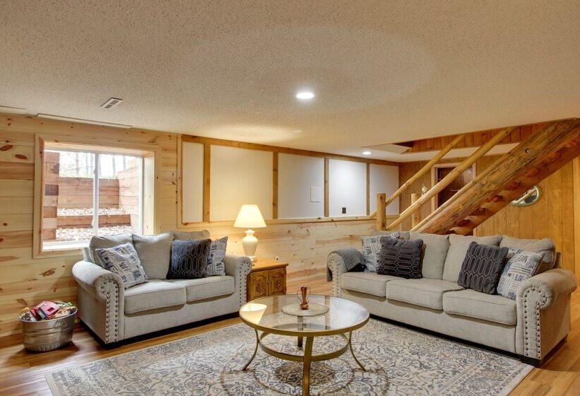 Lakefront Deerwood Home W/ Fire Pit & Grill!