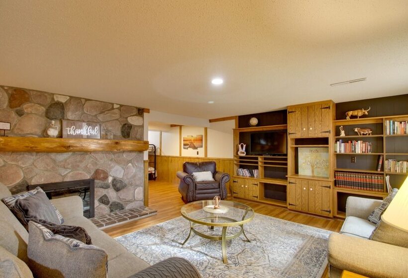 Lakefront Deerwood Home W/ Fire Pit & Grill!