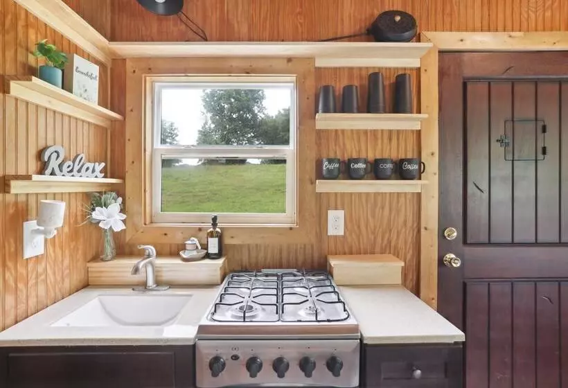 Pendergrass Tiny Home Cabin On Pond W/ Fire Pit!