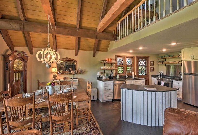 Sky Valley Home W/ Stunning Views 1 Mi To Resort