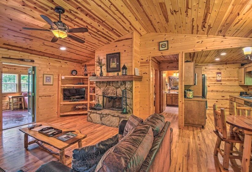 The Georgia Peach Cabin 8 Mi To Dwntn Helen