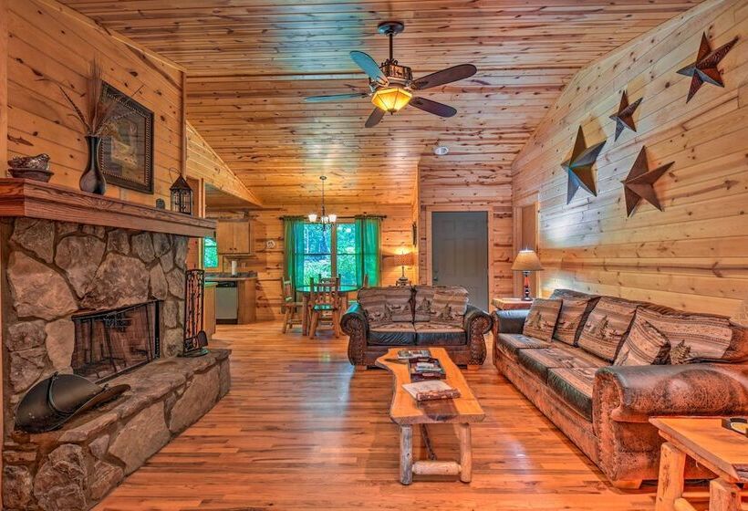 The Georgia Peach Cabin 8 Mi To Dwntn Helen