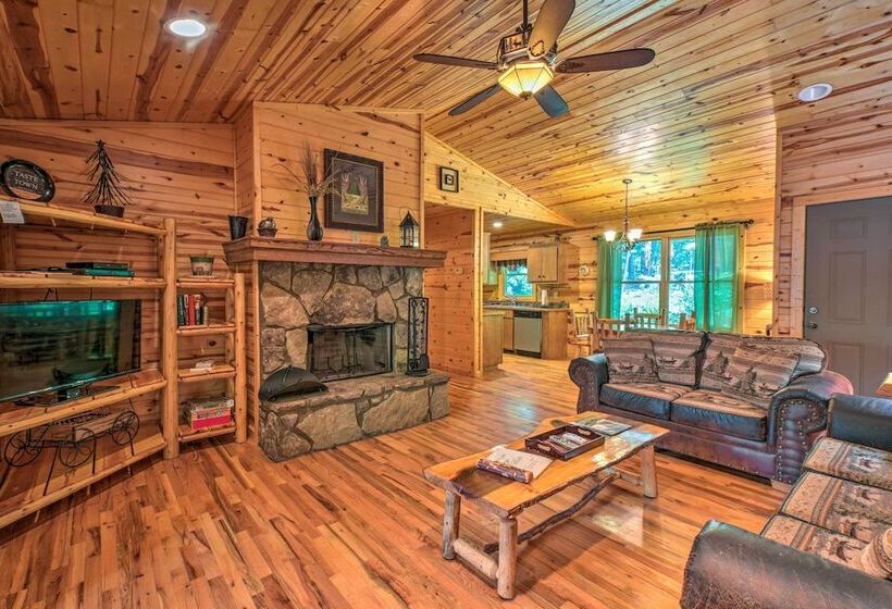 The Georgia Peach Cabin 8 Mi To Dwntn Helen